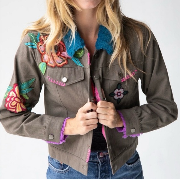 NATURAL LIFE Jackets & Blazers - Natural Life Tara Embellished Jacket